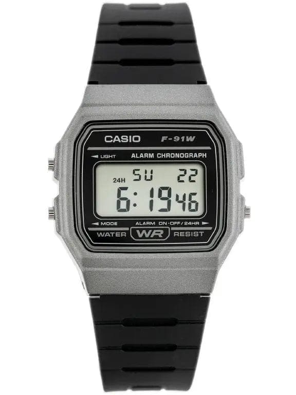 Zegarek Męski Casio F-91WM-1BDF Zegarek Męski Casio F-91WM-1BDF - Lorence 4549526187537