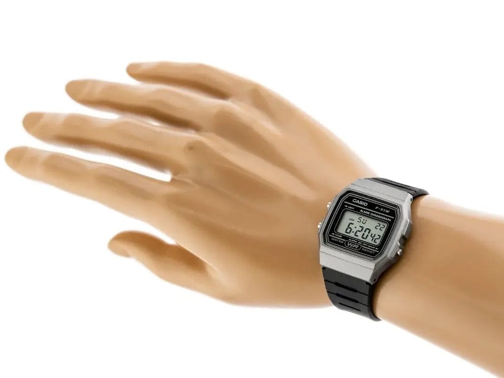 Zegarek Męski Casio F-91WM-1BDF Zegarek Męski Casio F-91WM-1BDF - Lorence 4549526187537