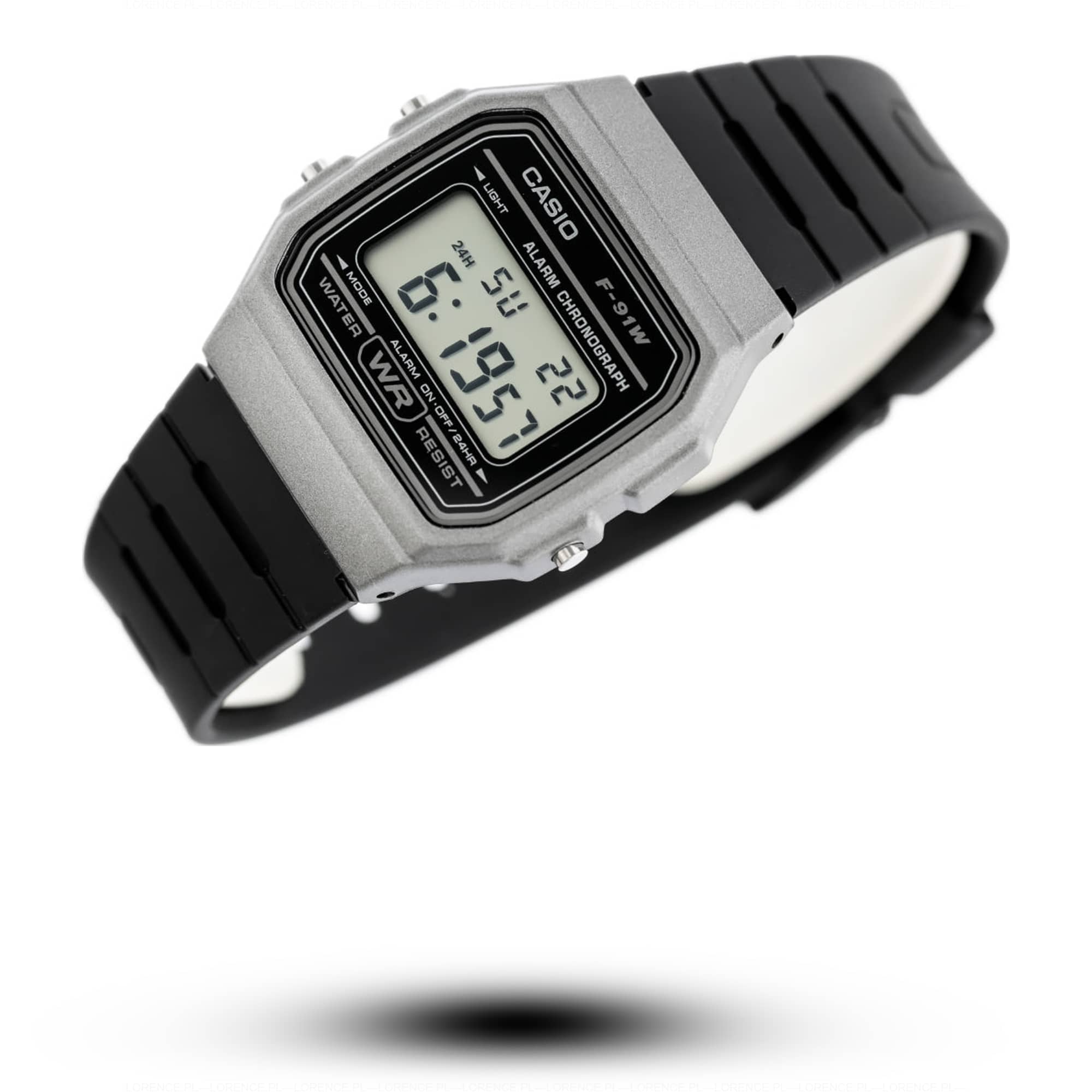 Casio ZEGAREK MĘSKI CASIO F-91WM-1BDF