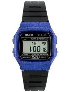 Zegarek Męski Casio F-91WM-2ADF Zegarek Męski Casio F-91WM-2ADF - Lorence 4549526187568
