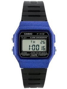 Casio ZEGAREK MĘSKI CASIO F-91WM-2ADF