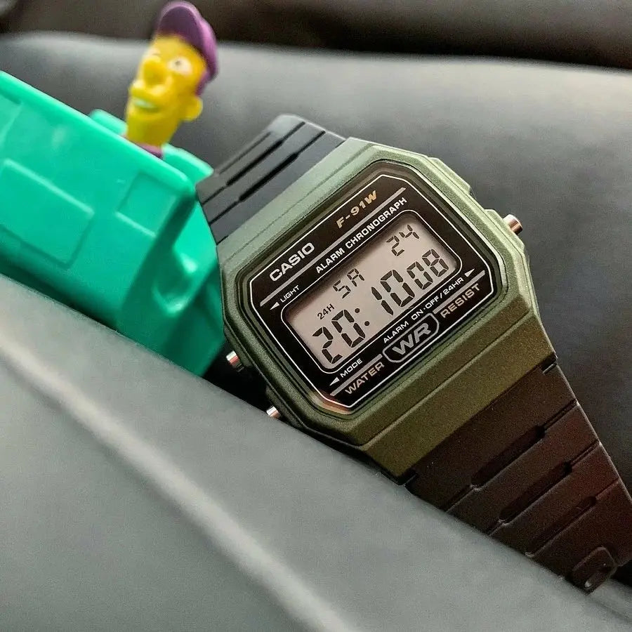 ZEGAREK MĘSKI CASIO F-91WM-3AER (zd102f) + BOX ZEGAREK MĘSKI CASIO F-91WM-3AER (zd102f) + BOX - Lorence 889232187587