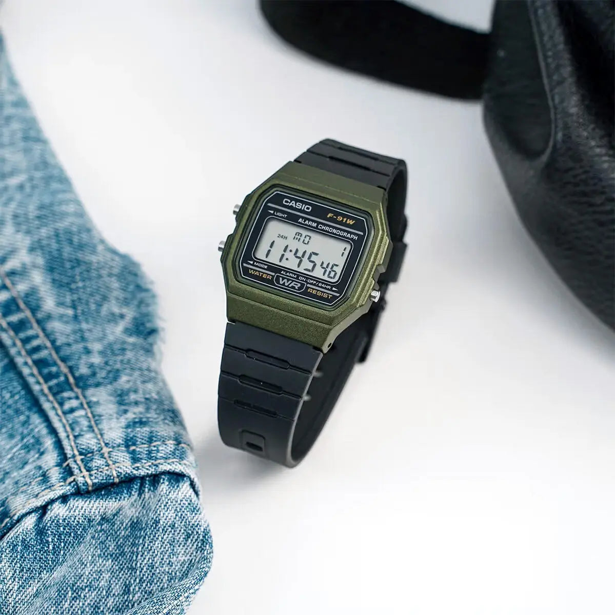 ZEGAREK MĘSKI CASIO F-91WM-3AER (zd102f) + BOX ZEGAREK MĘSKI CASIO F-91WM-3AER (zd102f) + BOX - Lorence 889232187587