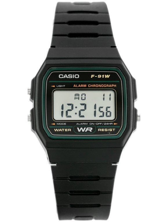 Casio ZEGAREK MĘSKI CASIO F-91WM-3DG