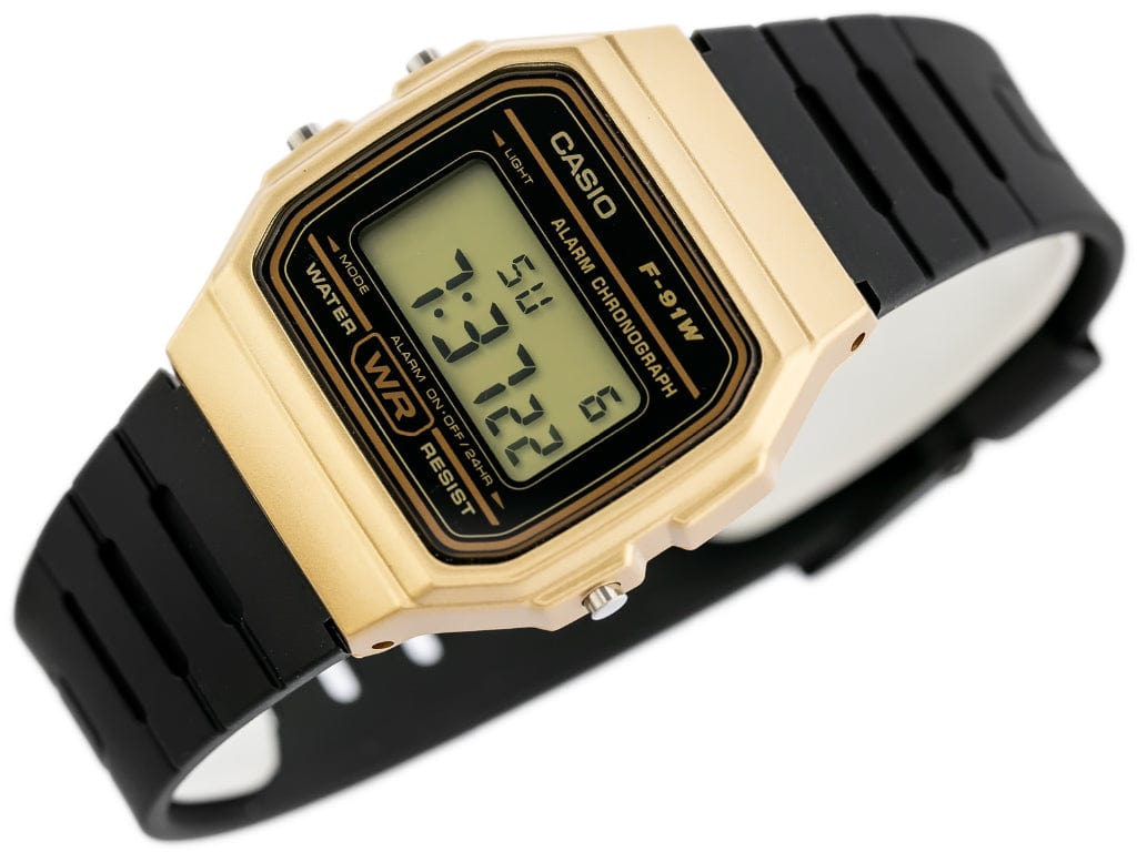 Casio ZEGAREK MĘSKI CASIO F-91WM-9A