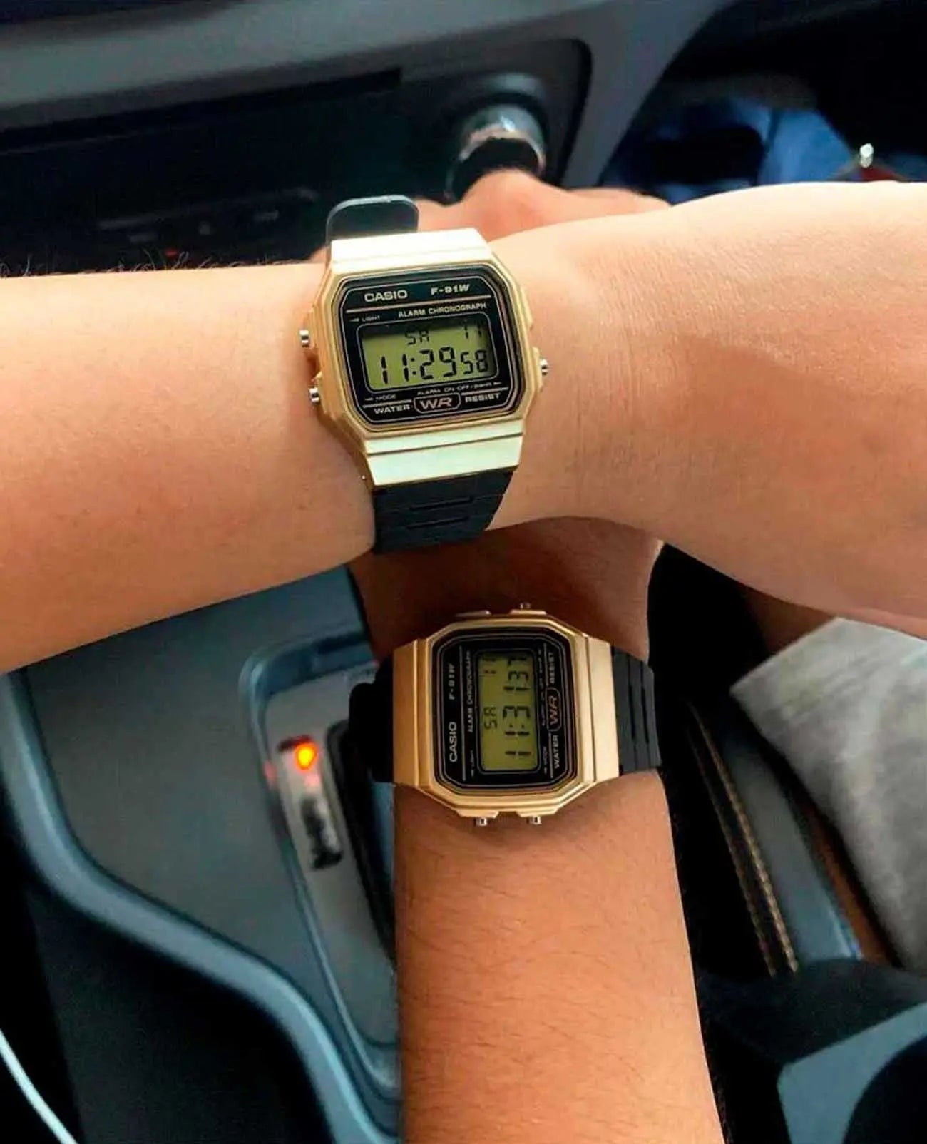 ZEGAREK MĘSKI CASIO F-91WM-9A (zd102b)  + BOX ZEGAREK MĘSKI CASIO F-91WM-9A (zd102b)  + BOX - Lorence 4549526140839