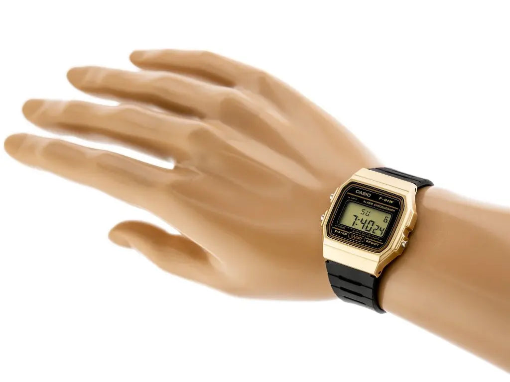 ZEGAREK MĘSKI CASIO F-91WM-9A (zd102b)  + BOX ZEGAREK MĘSKI CASIO F-91WM-9A (zd102b)  + BOX - Lorence 4549526140839