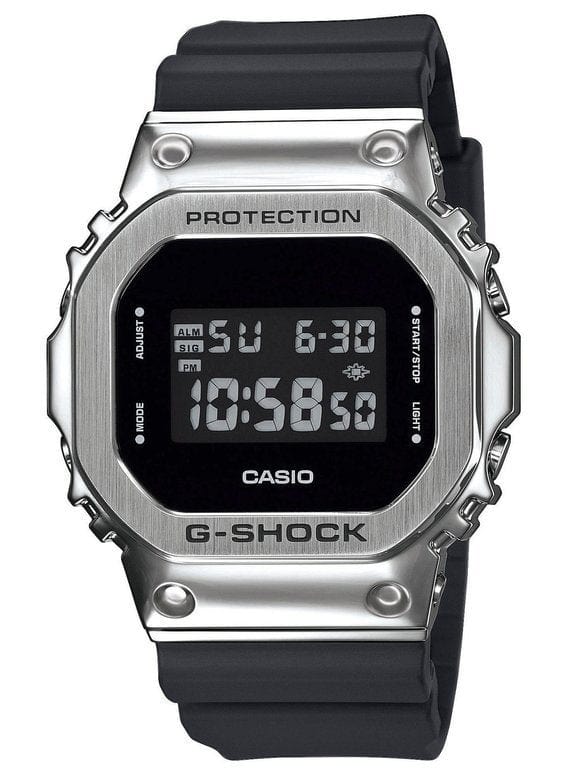 Casio ZEGAREK MĘSKI CASIO G-SHOCK G-STEEL GM-5600-1ER