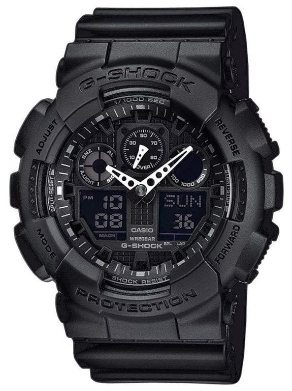 Casio ZEGAREK MĘSKI CASIO G-SHOCK GA-100-1A1ER