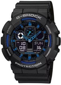 Casio ZEGAREK MĘSKI CASIO G-SHOCK GA-100-1A2ER