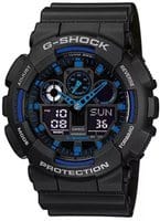 Casio ZEGAREK MĘSKI CASIO G-SHOCK GA-100-1A2ER