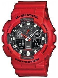 Casio ZEGAREK MĘSKI CASIO G-SHOCK GA-100B-4AER