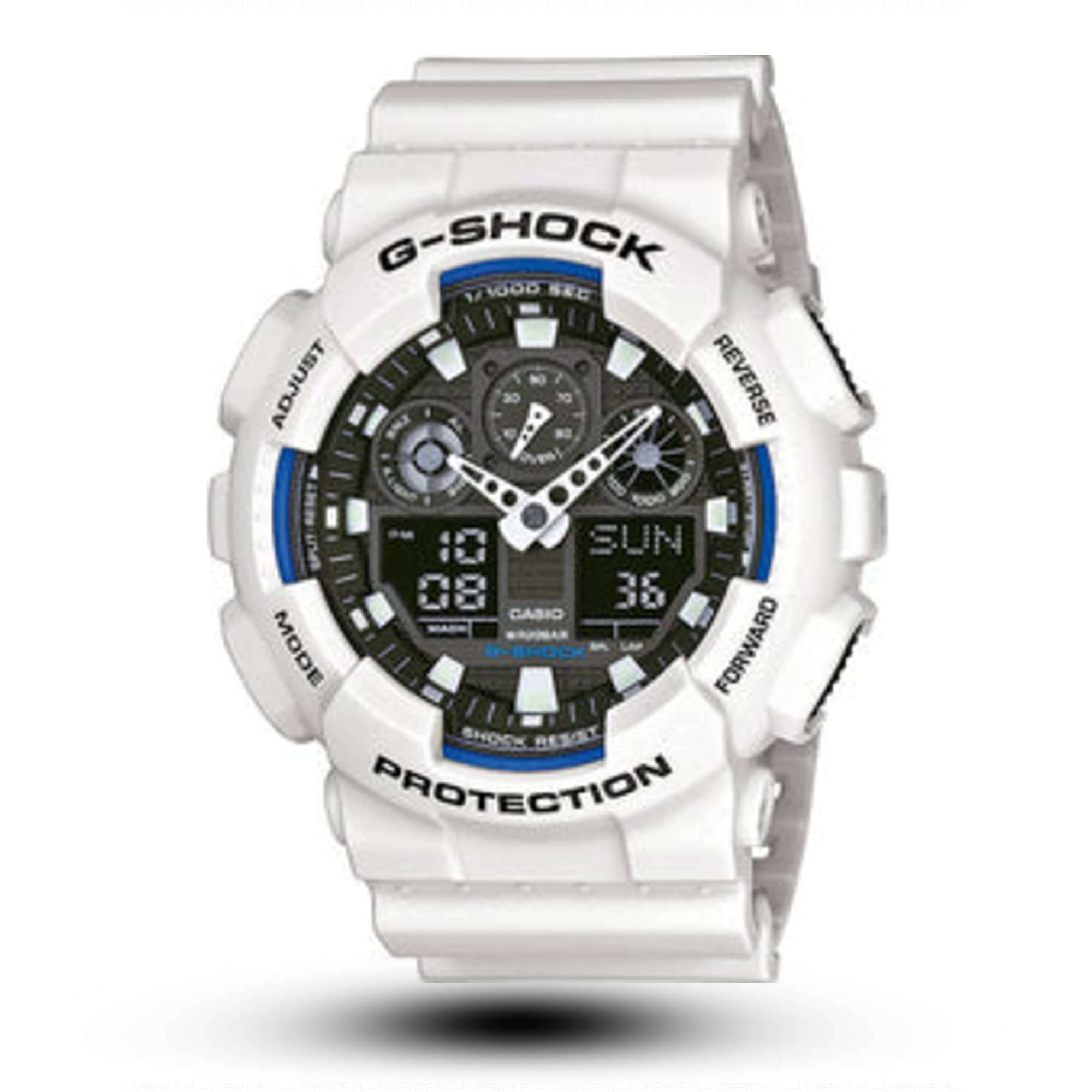 Casio ZEGAREK MĘSKI CASIO G-SHOCK GA-100B-7AER