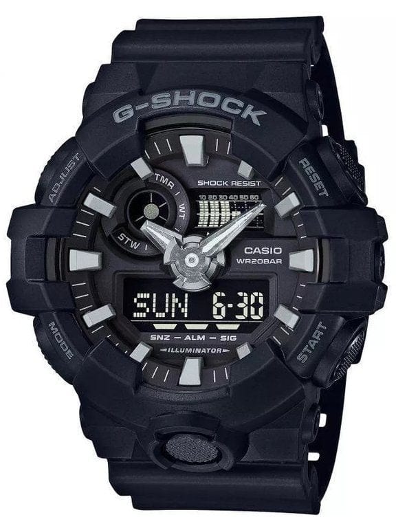 Casio ZEGAREK MĘSKI CASIO G-SHOCK GA-700-1BER