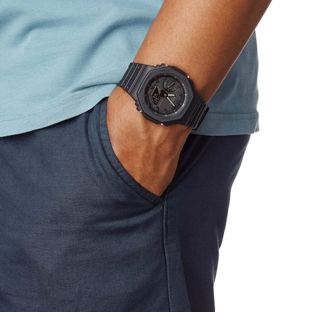 Casio ZEGAREK MĘSKI CASIO G-SHOCK OCTAGON GA-2100-1A1ER
