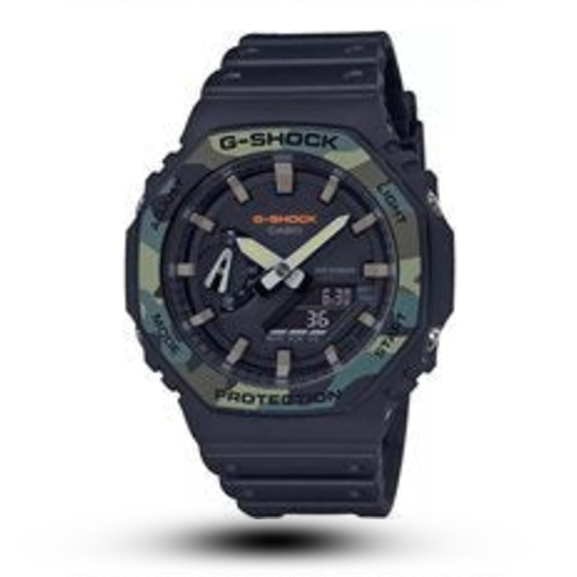 Casio ZEGAREK MĘSKI CASIO G-SHOCK OCTAGON GA-2100SU-1AER