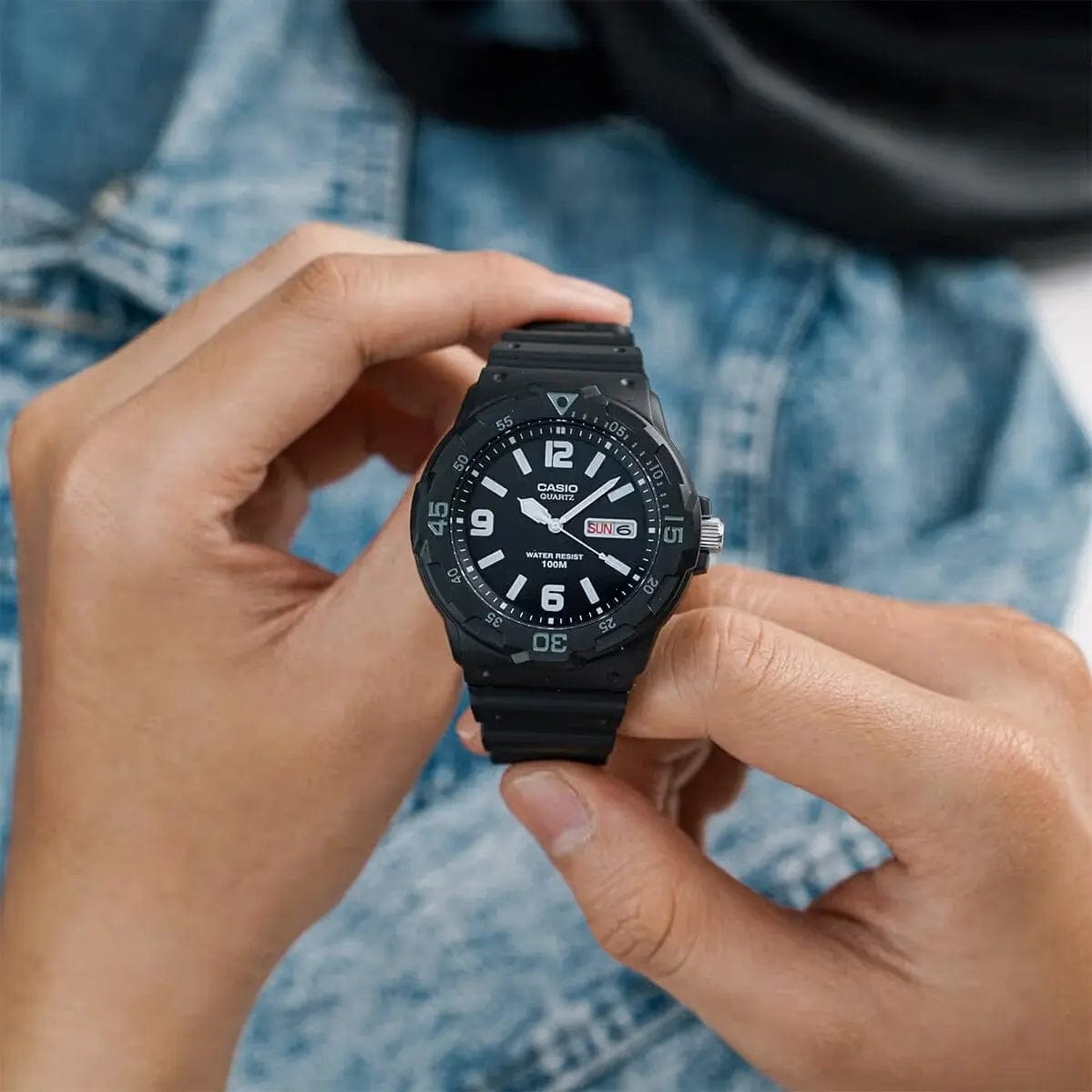 Zegarek Męski Casio MRW-200H-1B2 Zegarek Męski Casio MRW-200H-1B2 - Lorence 4549526287633