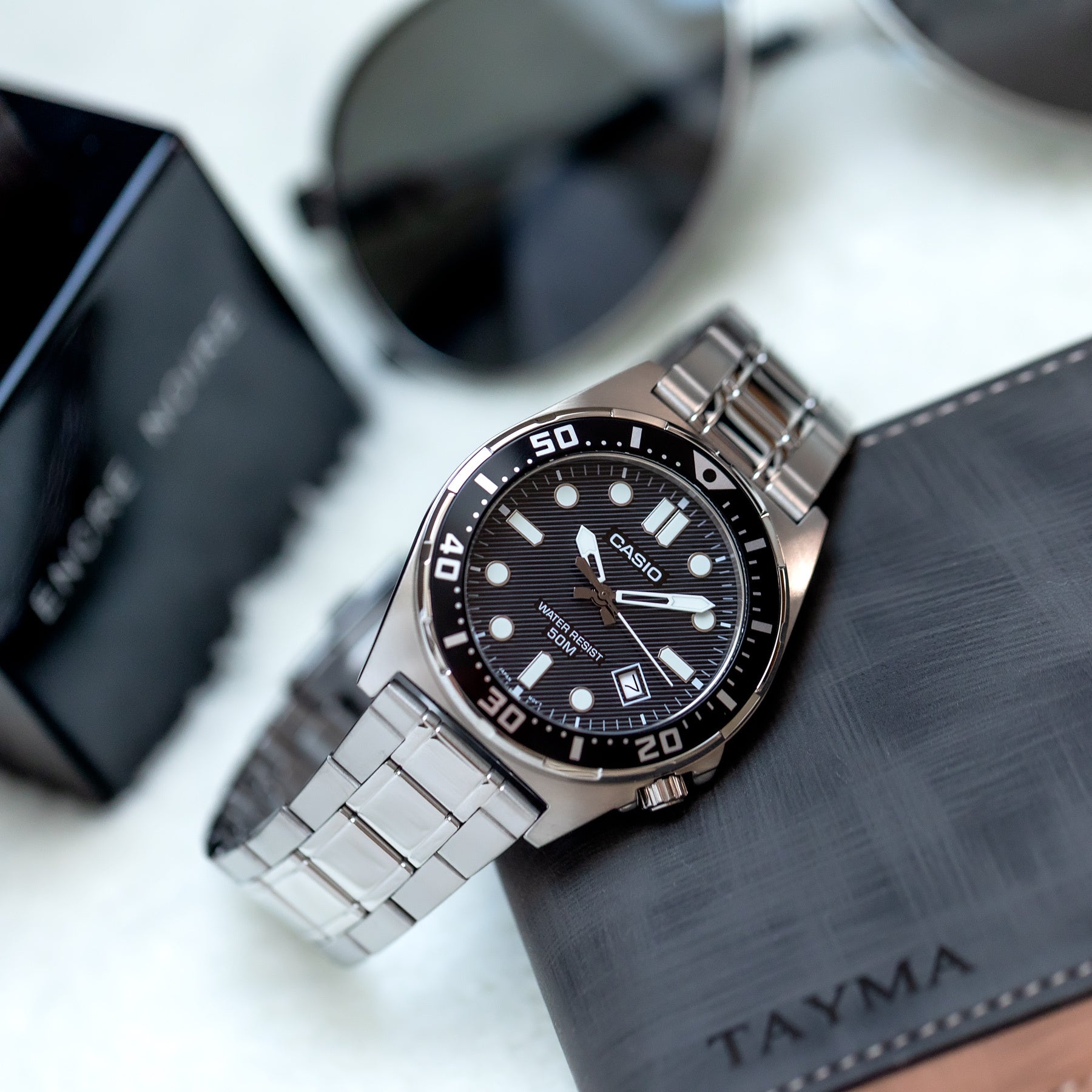 Zegarek Męski Casio MTD-135D-1A + BOX Zegarek Męski Casio MTD-135D-1A + BOX - Lorence 4549526394546
