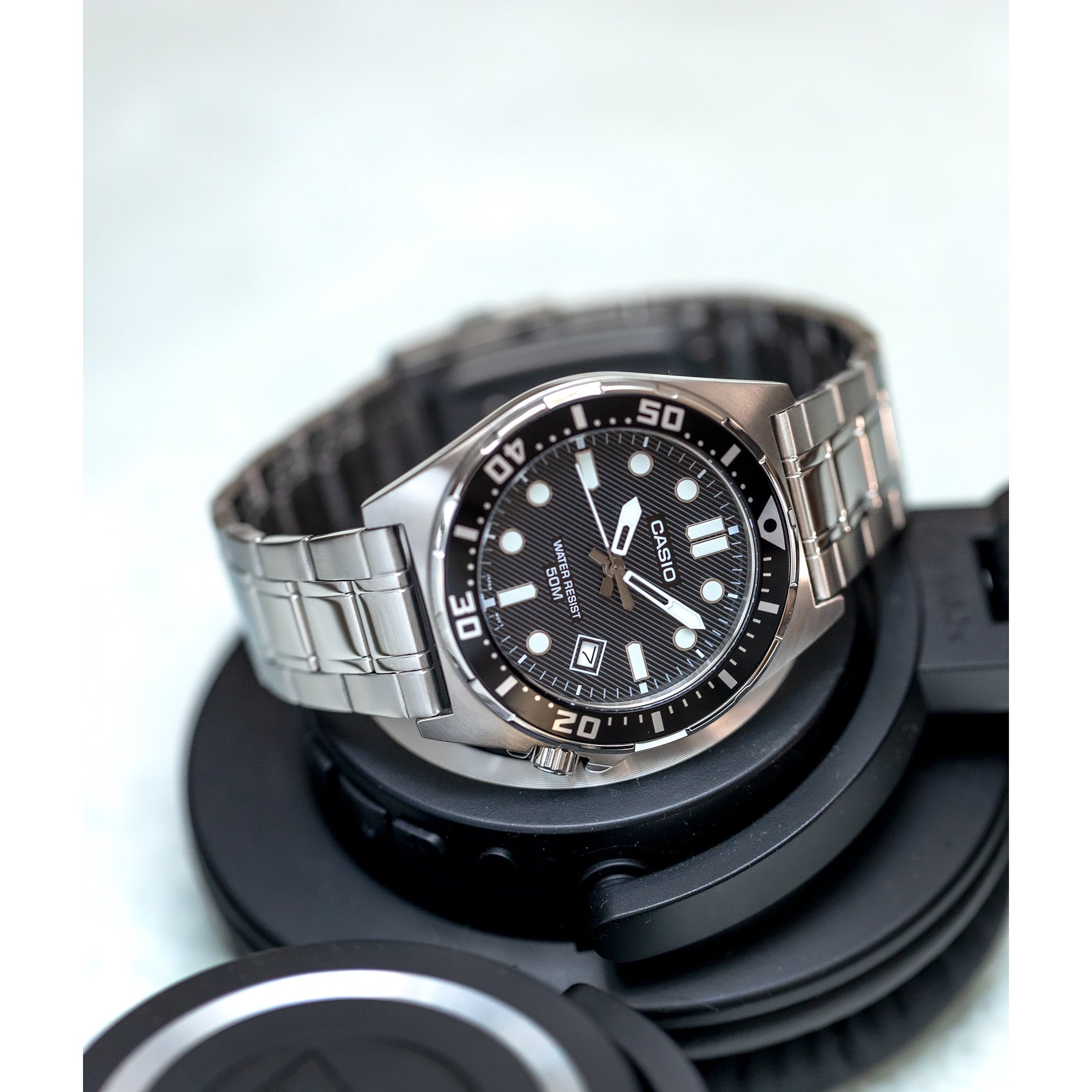 Zegarek Męski Casio MTD-135D-1A + BOX Zegarek Męski Casio MTD-135D-1A + BOX - Lorence 4549526394546