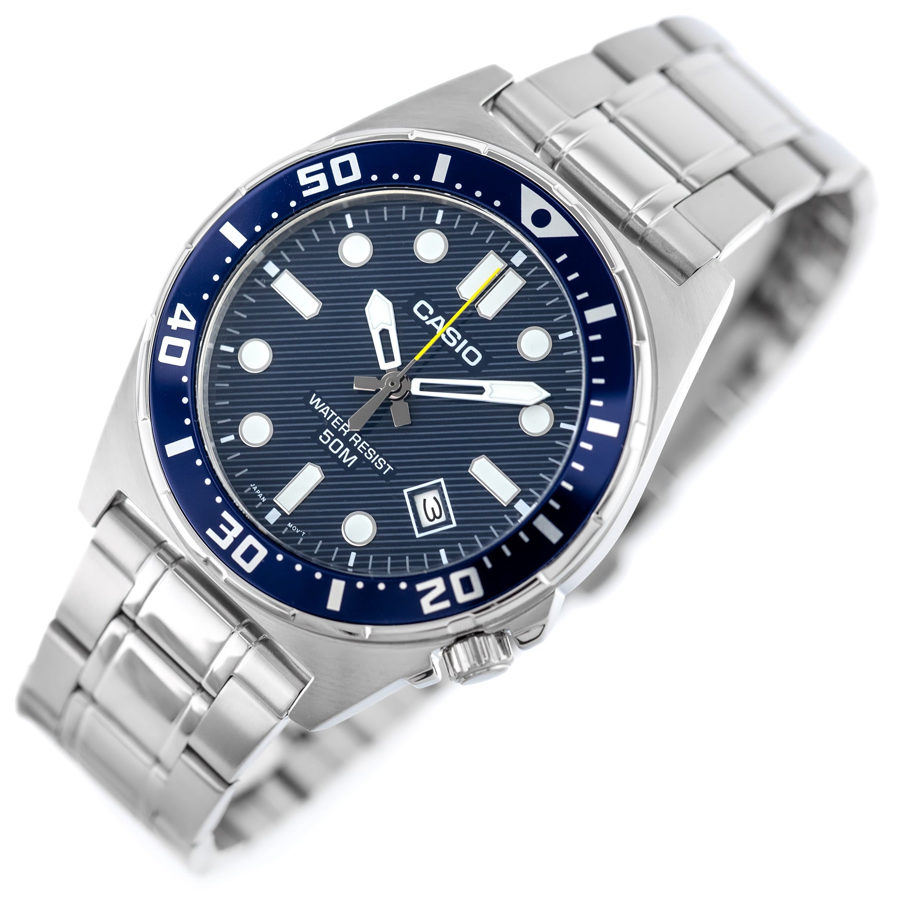 Zegarek Męski Casio MTD-135D-2A + BOX Zegarek Męski Casio MTD-135D-2A + BOX - Lorence 4549526394553