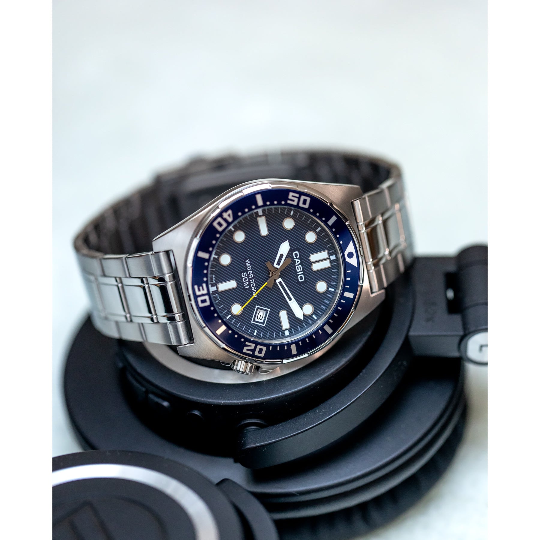 Zegarek Męski Casio MTD-135D-2A + BOX Zegarek Męski Casio MTD-135D-2A + BOX - Lorence 4549526394553