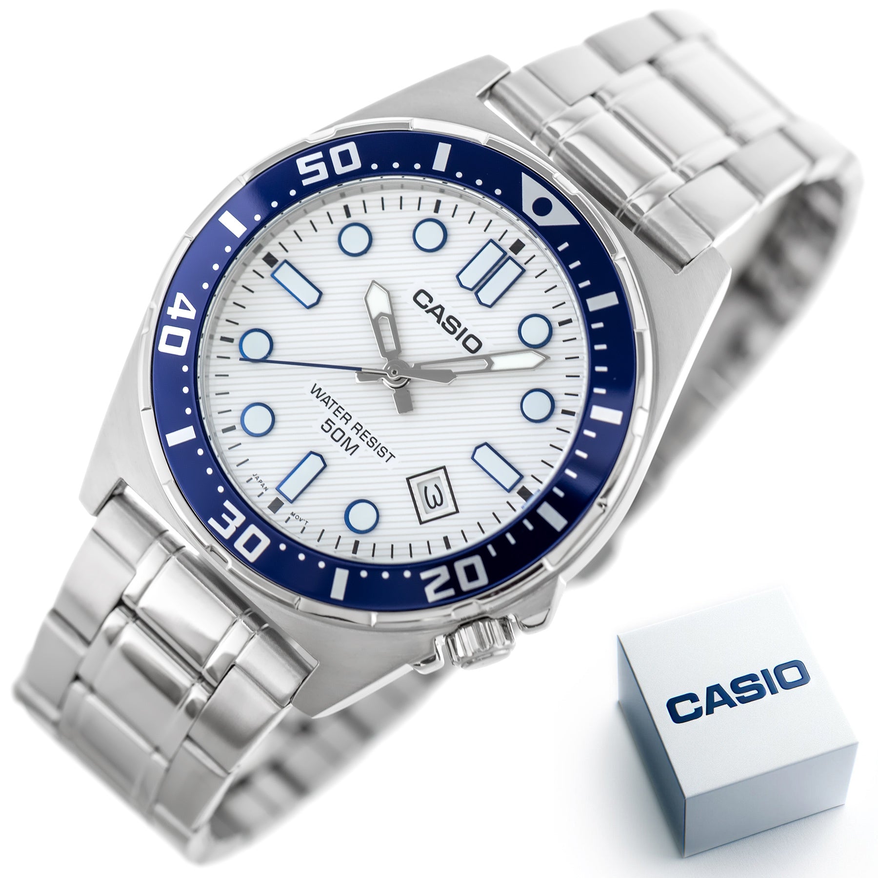 Zegarek Męski Casio MTD-135D-7A + BOX Zegarek Męski Casio MTD-135D-7A + BOX - Lorence 4549526374577