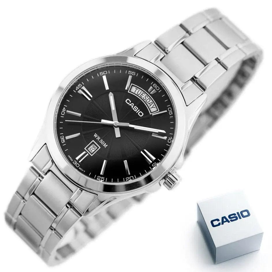Zegarek Męski Casio MTP-1381D-1AVDF Zegarek Męski Casio MTP-1381D-1AVDF - Lorence 4971850984665