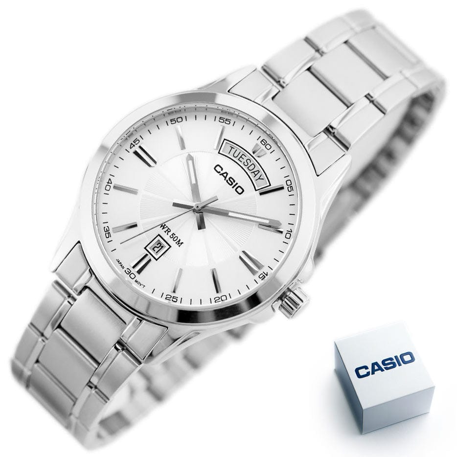 Casio ZEGAREK MĘSKI CASIO MTP-1381D-7AVDF