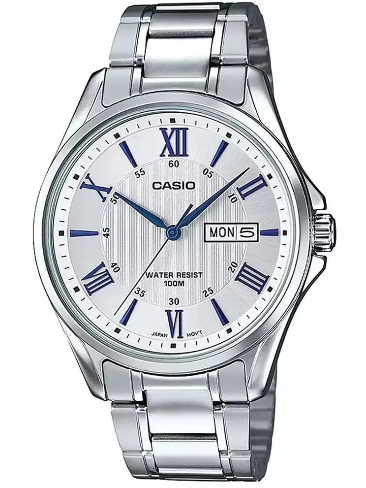 ZEGAREK MĘSKI CASIO MTP-1384D-7A2 (zd108b) + BOX ZEGAREK MĘSKI CASIO MTP-1384D-7A2 (zd108b) + BOX - Lorence 4549526323911