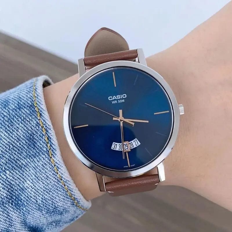 Zegarek Męski Casio MTP-B100L-2EV Zegarek Męski Casio MTP-B100L-2EV - Lorence 4549526303371