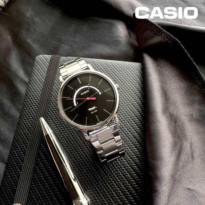 Casio ZEGAREK MĘSKI CASIO  MTP-B105D-1A