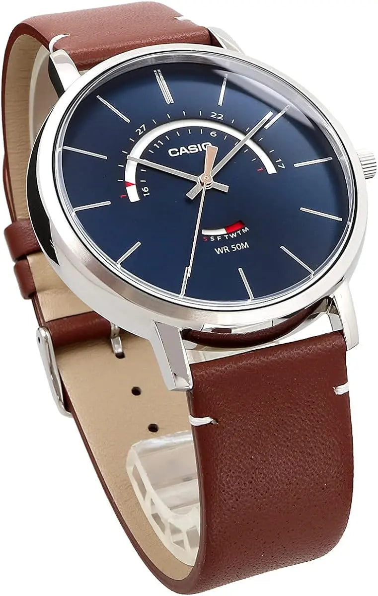ZEGAREK MĘSKI CASIO MTP-B105L-2AV (zd181d) + BOX ZEGAREK MĘSKI CASIO MTP-B105L-2AV (zd181d) + BOX - Lorence 4549526303456