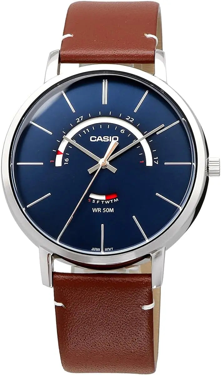 ZEGAREK MĘSKI CASIO MTP-B105L-2AV (zd181d) + BOX ZEGAREK MĘSKI CASIO MTP-B105L-2AV (zd181d) + BOX - Lorence 4549526303456