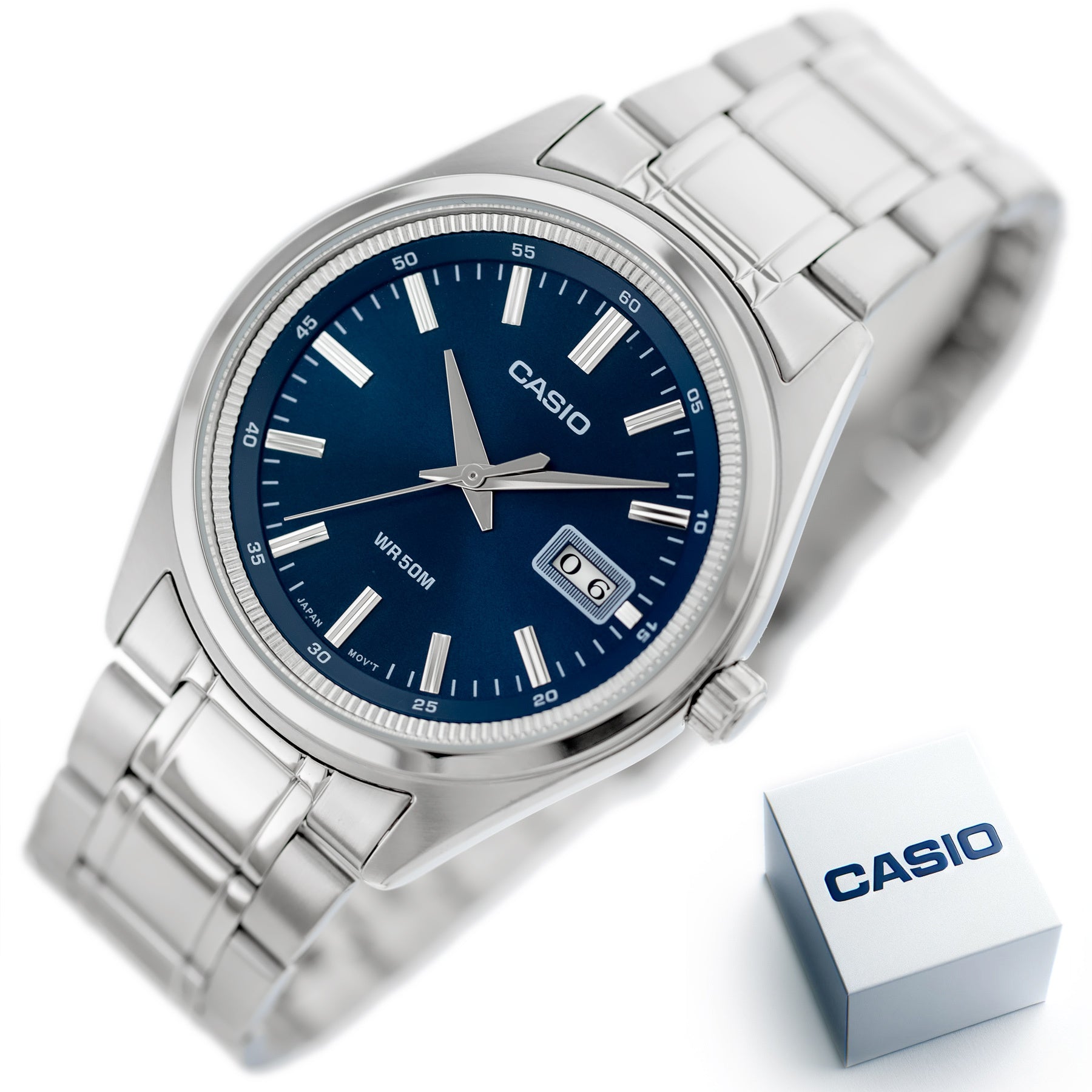 Zegarek Męski Casio MTP-B180D-2A + BOX Zegarek Męski Casio MTP-B180D-2A + BOX - Lorence 4549526395987