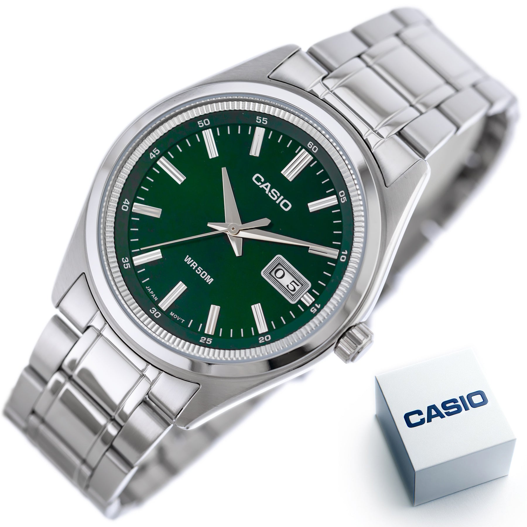 Zegarek Męski Casio MTP-B180D-3A + BOX Zegarek Męski Casio MTP-B180D-3A + BOX - Lorence 4549526395994