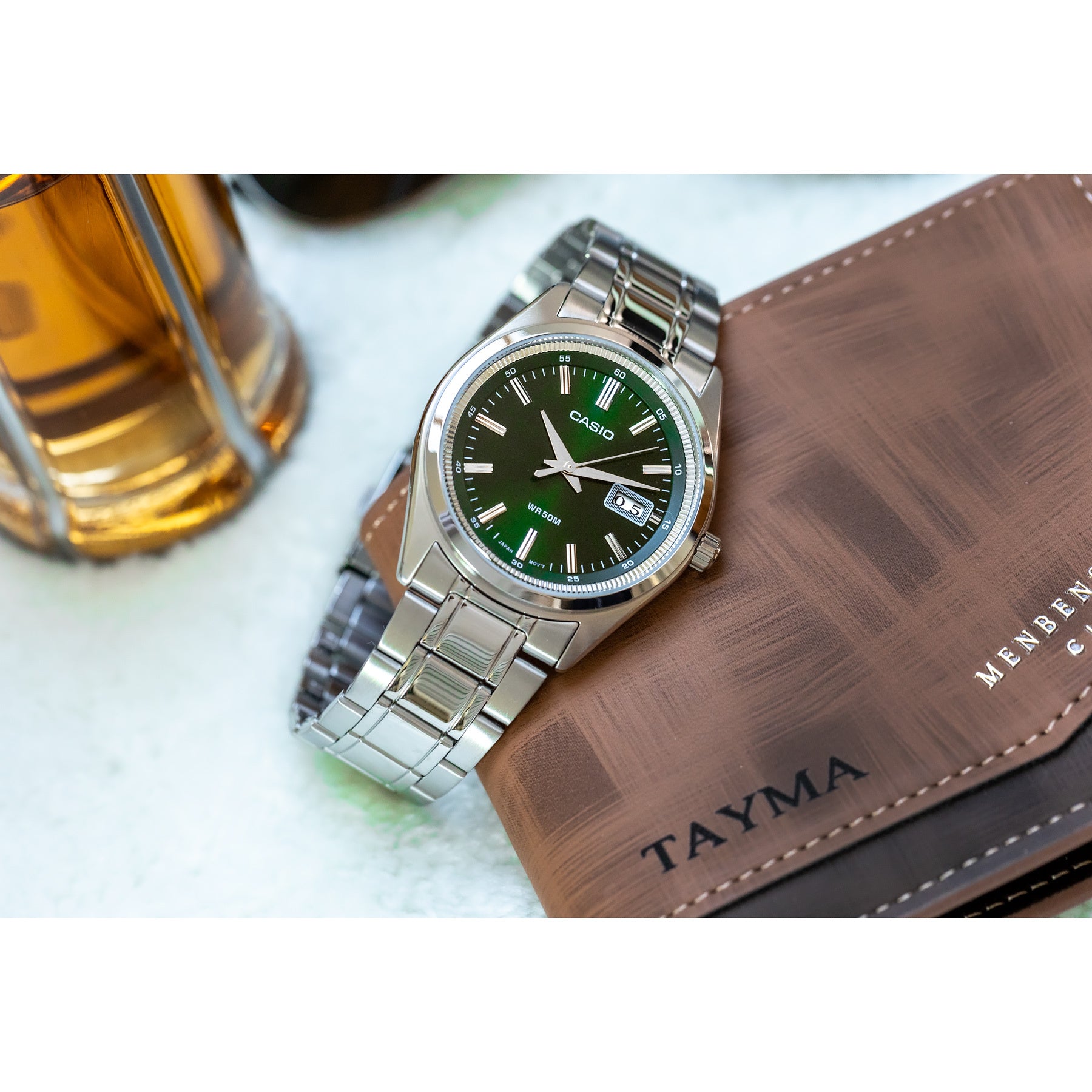 Zegarek Męski Casio MTP-B180D-3A + BOX Zegarek Męski Casio MTP-B180D-3A + BOX - Lorence 4549526395994