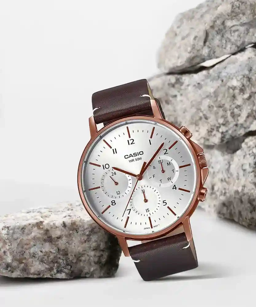 ZEGAREK MĘSKI CASIO MTP-E321RL-5A (zd190b) + BOX ZEGAREK MĘSKI CASIO MTP-E321RL-5A (zd190b) + BOX - Lorence 4549526288272