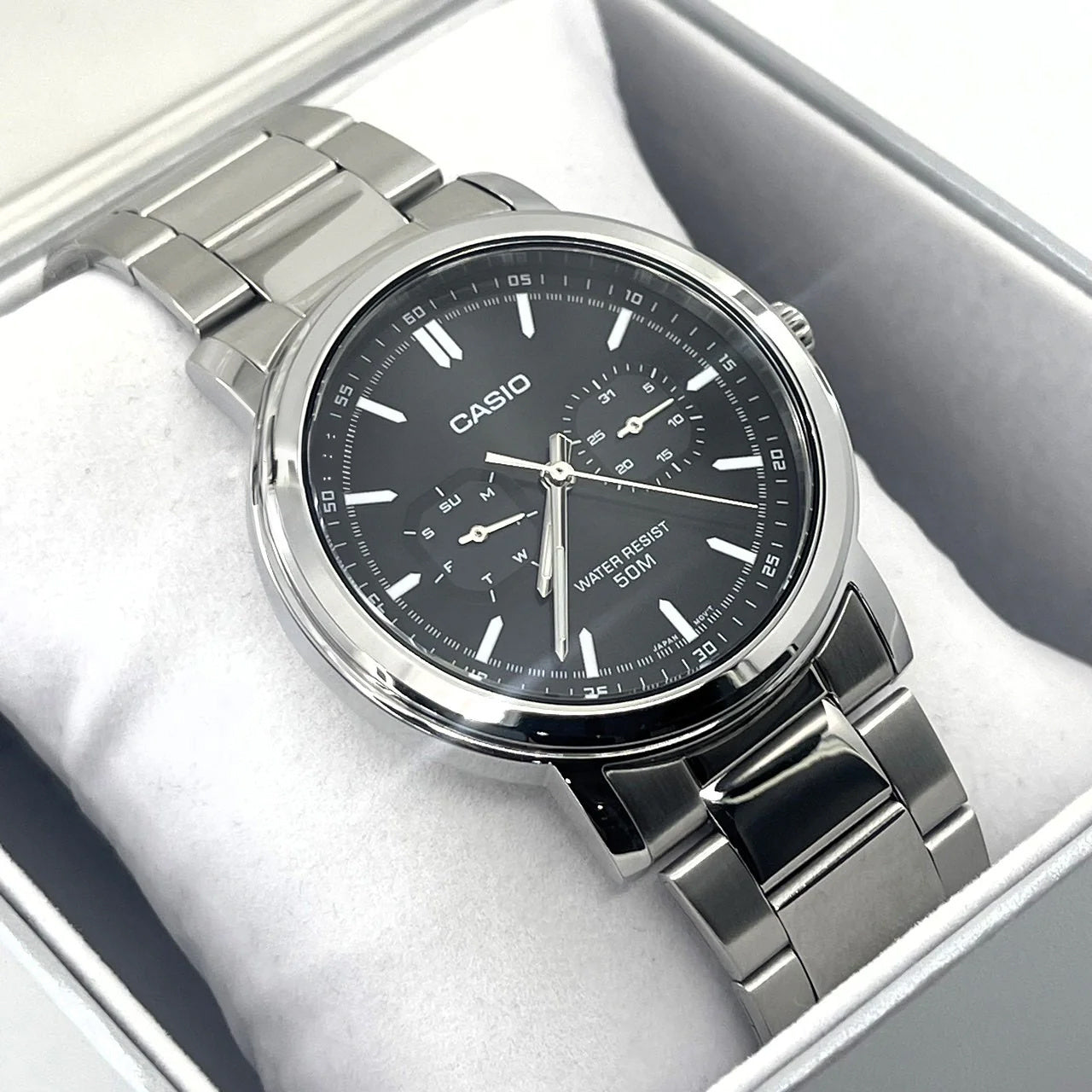 ZEGAREK MĘSKI CASIO MTP-E335D-1E (zd274a) + BOX ZEGAREK MĘSKI CASIO MTP-E335D-1E (zd274a) + BOX - Lorence 4549526381256