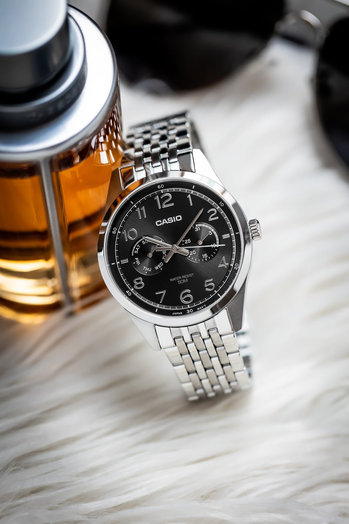 ZEGAREK MĘSKI CASIO MTP-E340D-1A (zd264a) + BOX ZEGAREK MĘSKI CASIO MTP-E340D-1A (zd264a) + BOX - Lorence 4549526381133