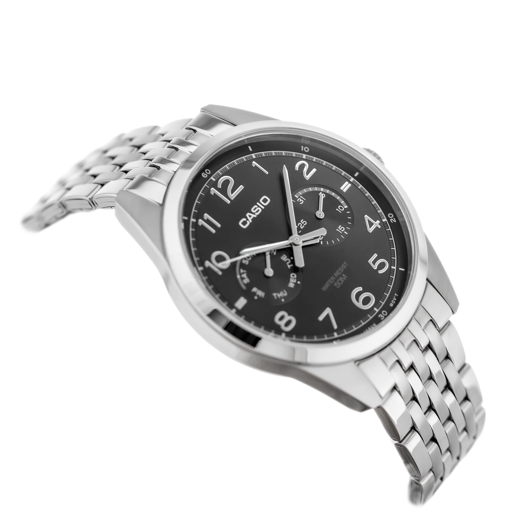 ZEGAREK MĘSKI CASIO MTP-E340D-1A (zd264a) + BOX ZEGAREK MĘSKI CASIO MTP-E340D-1A (zd264a) + BOX - Lorence 4549526381133