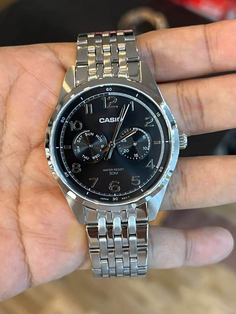 ZEGAREK MĘSKI CASIO MTP-E340D-1A (zd264a) + BOX ZEGAREK MĘSKI CASIO MTP-E340D-1A (zd264a) + BOX - Lorence 4549526381133