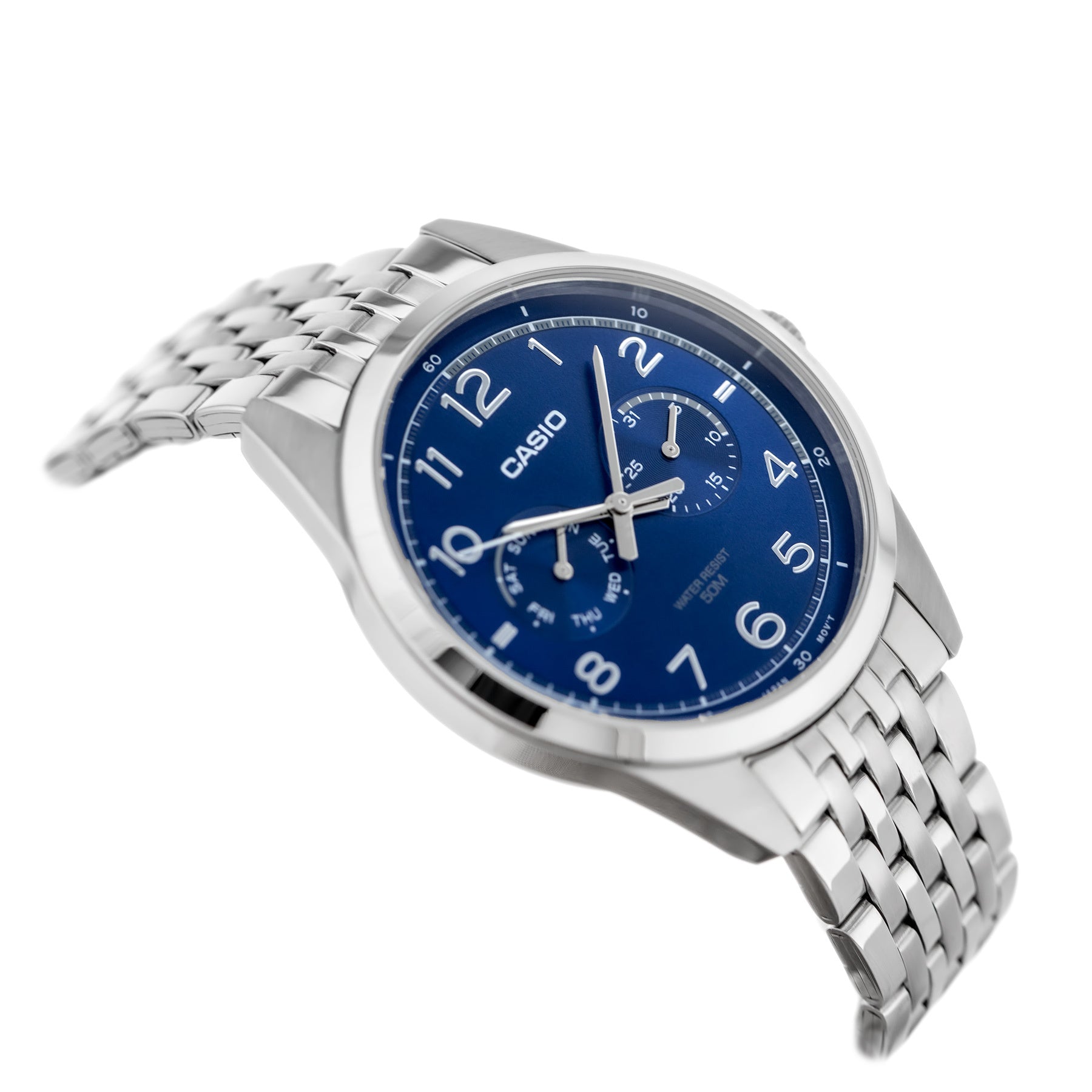 ZEGAREK MĘSKI CASIO MTP-E340D-2A (zd264b) + BOX ZEGAREK MĘSKI CASIO MTP-E340D-2A (zd264b) + BOX - Lorence 4549526381140
