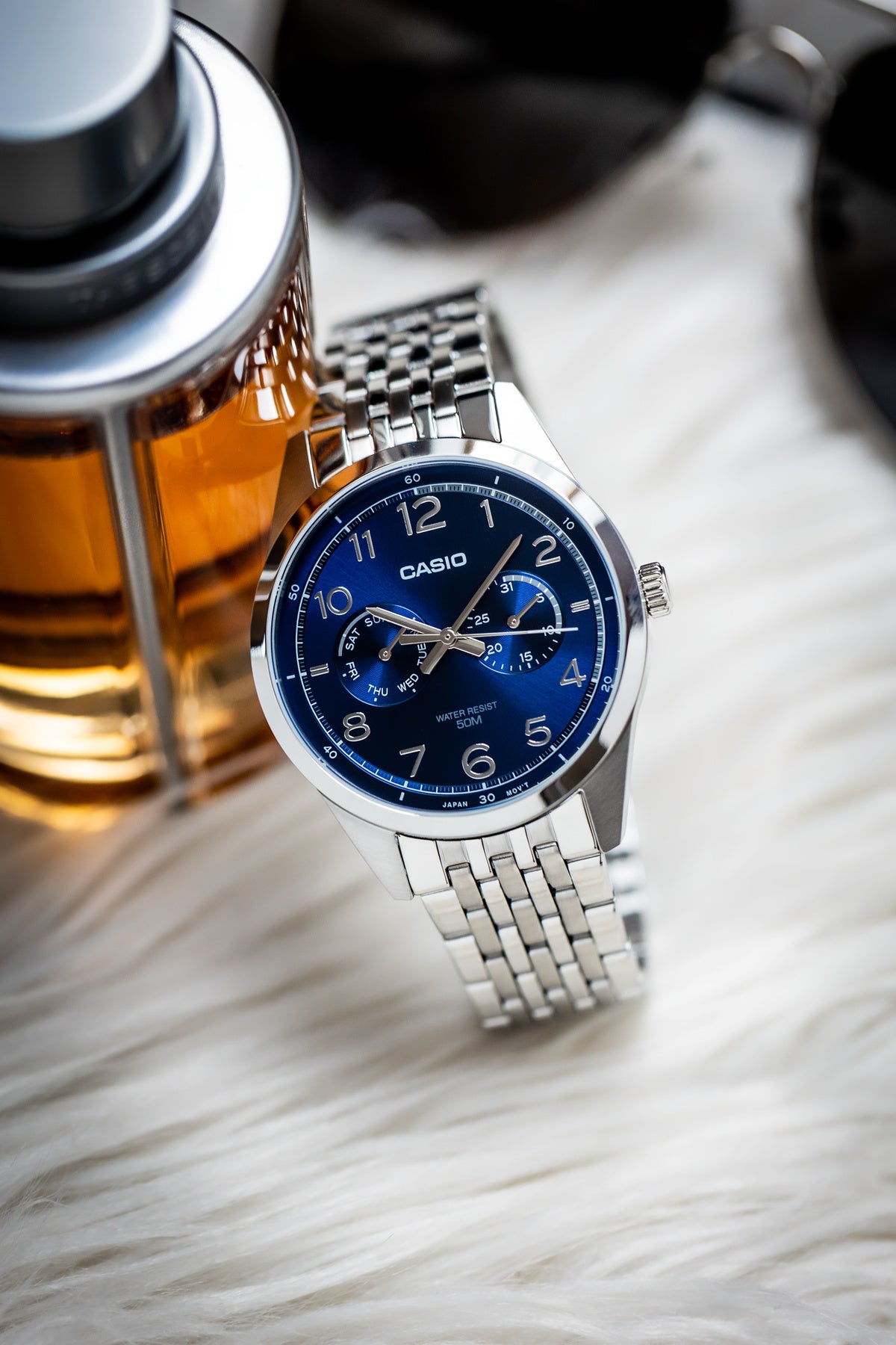 ZEGAREK MĘSKI CASIO MTP-E340D-2A (zd264b) + BOX ZEGAREK MĘSKI CASIO MTP-E340D-2A (zd264b) + BOX - Lorence 4549526381140