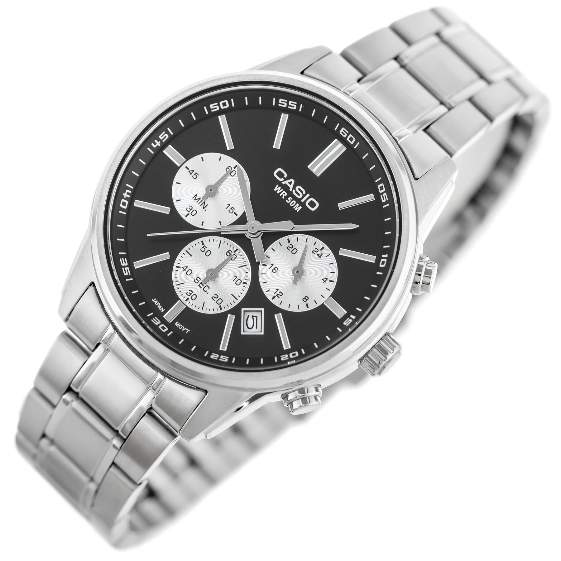 ZEGAREK MĘSKI CASIO MTP-E515D-1A (zd265a) + BOX ZEGAREK MĘSKI CASIO MTP-E515D-1A (zd265a) + BOX - Lorence 4549526375255
