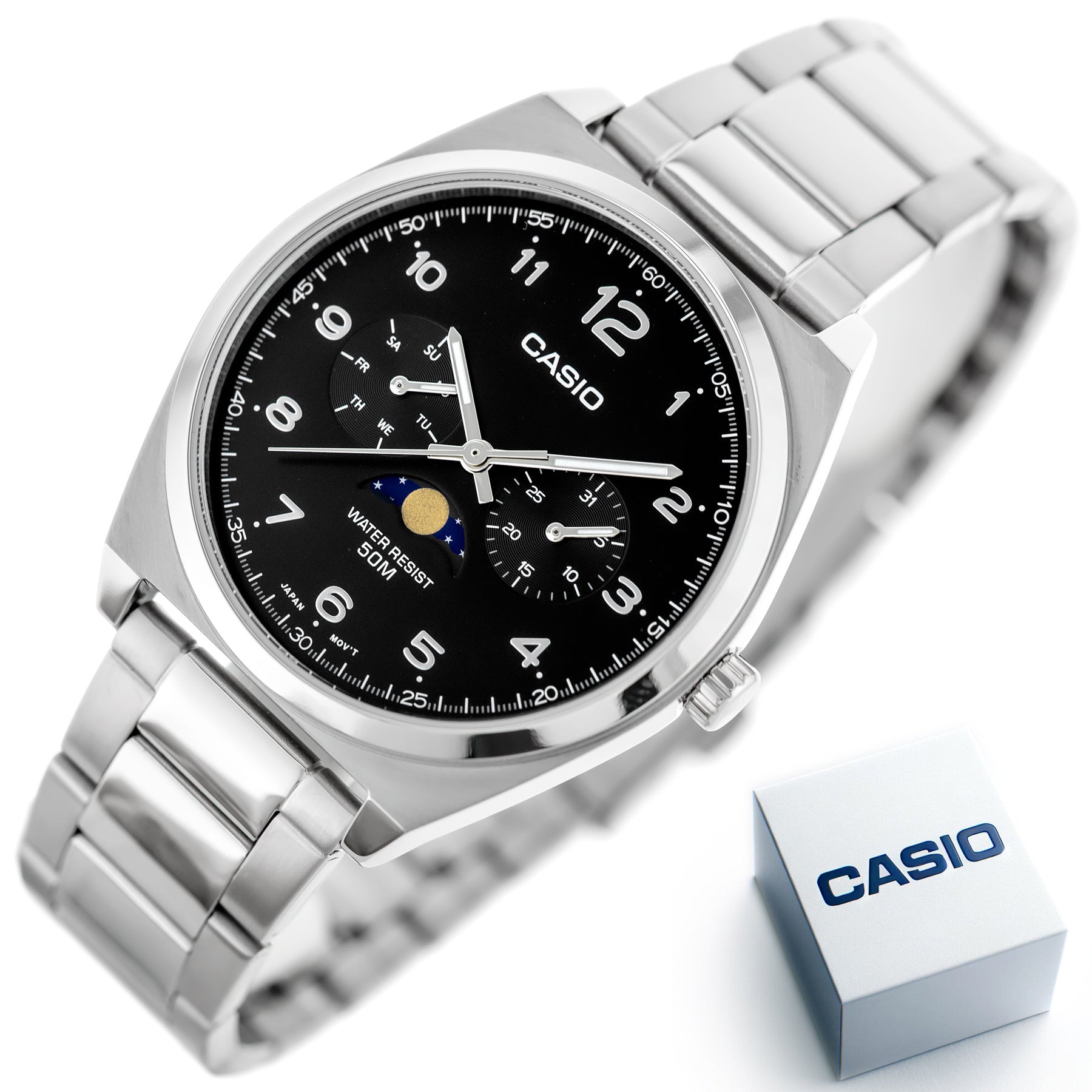 ZEGAREK MĘSKI CASIO MTP-M300D-1A (zd266a) + BOX ZEGAREK MĘSKI CASIO MTP-M300D-1A (zd266a) + BOX - Lorence 4549526352393