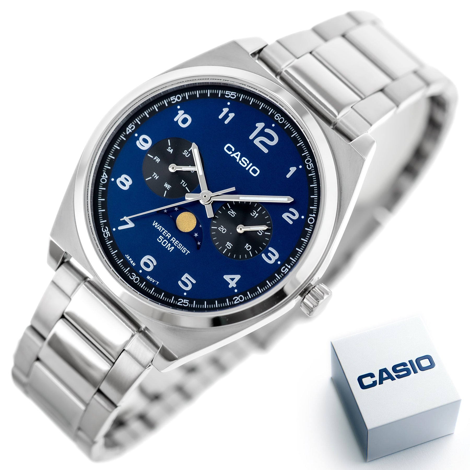 ZEGAREK MĘSKI CASIO MTP-M300D-2A (zd266b) + BOX ZEGAREK MĘSKI CASIO MTP-M300D-2A (zd266b) + BOX - Lorence 4549526352409