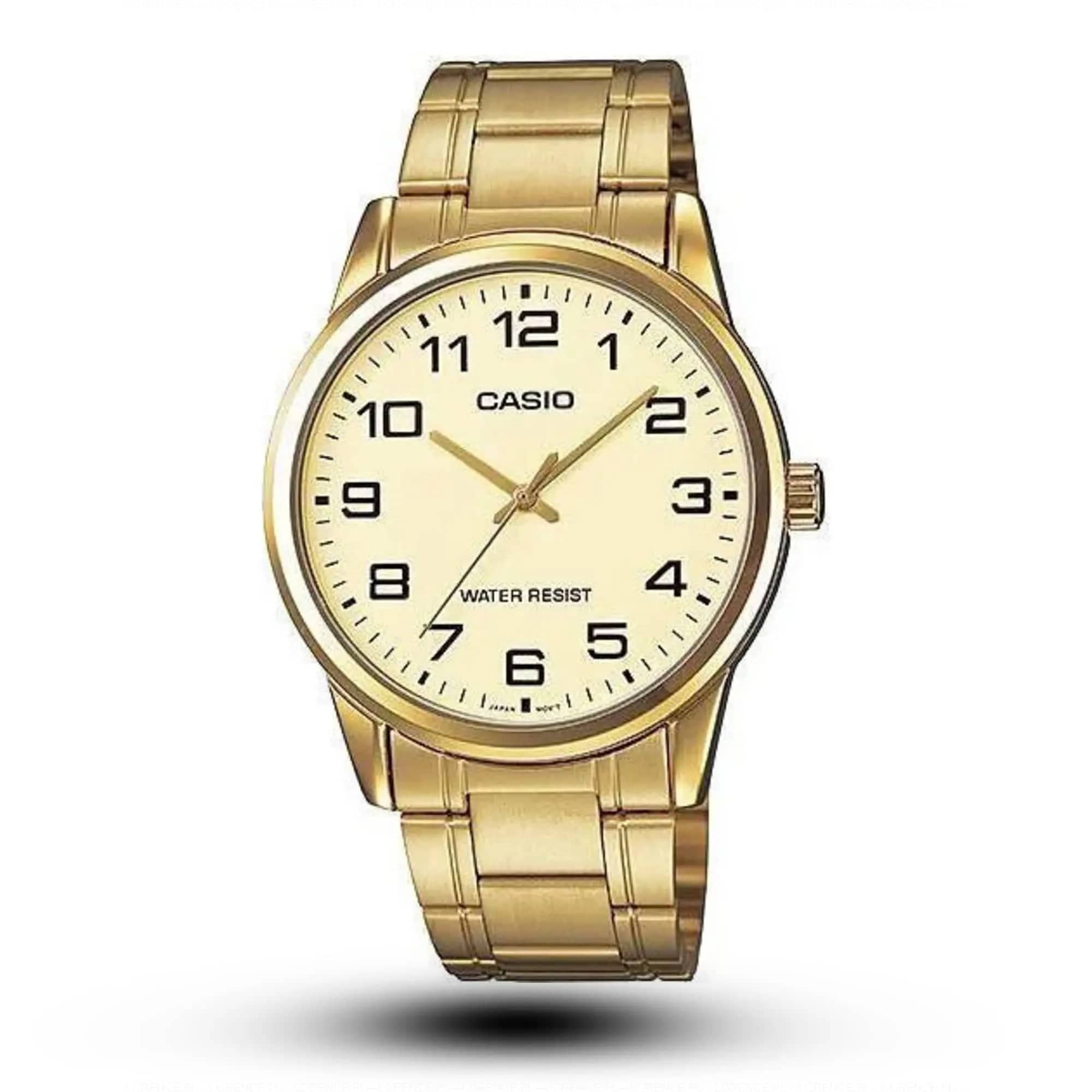 Zegarek Męski Casio MTP-V001G-9B Zegarek Męski Casio MTP-V001G-9B - Lorence 4971850082590