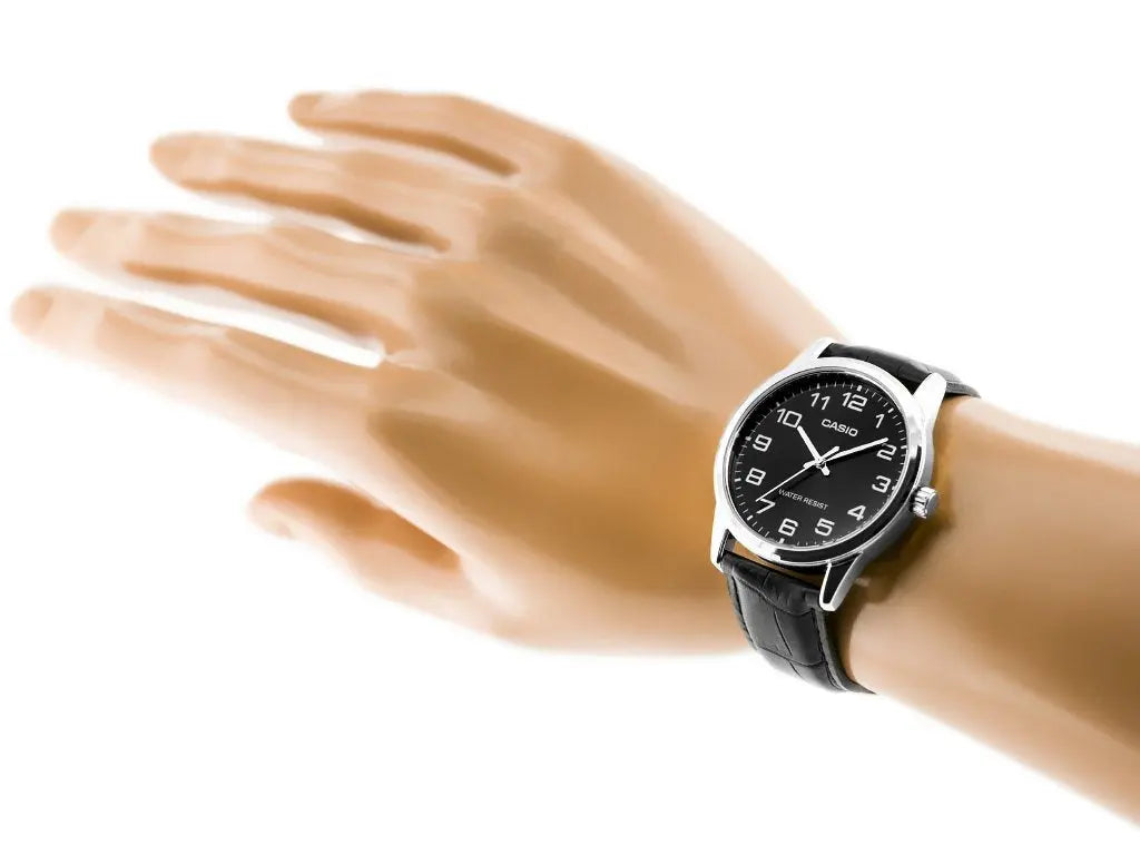 ZEGAREK MĘSKI CASIO MTP-V001L-1BUDF (zd080d) + BOX ZEGAREK MĘSKI CASIO MTP-V001L-1BUDF (zd080d) + BOX - Lorence 4971850082606