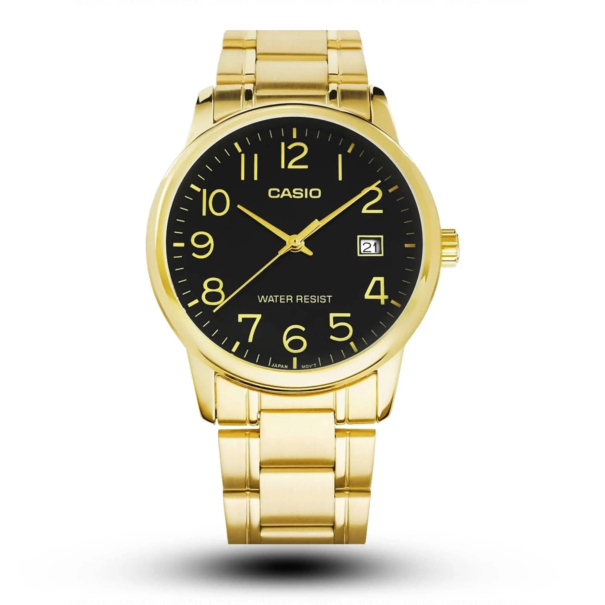 Zegarek Męski Casio MTP-V002G-1BUDF Zegarek Męski Casio MTP-V002G-1BUDF - Lorence 4549526174728