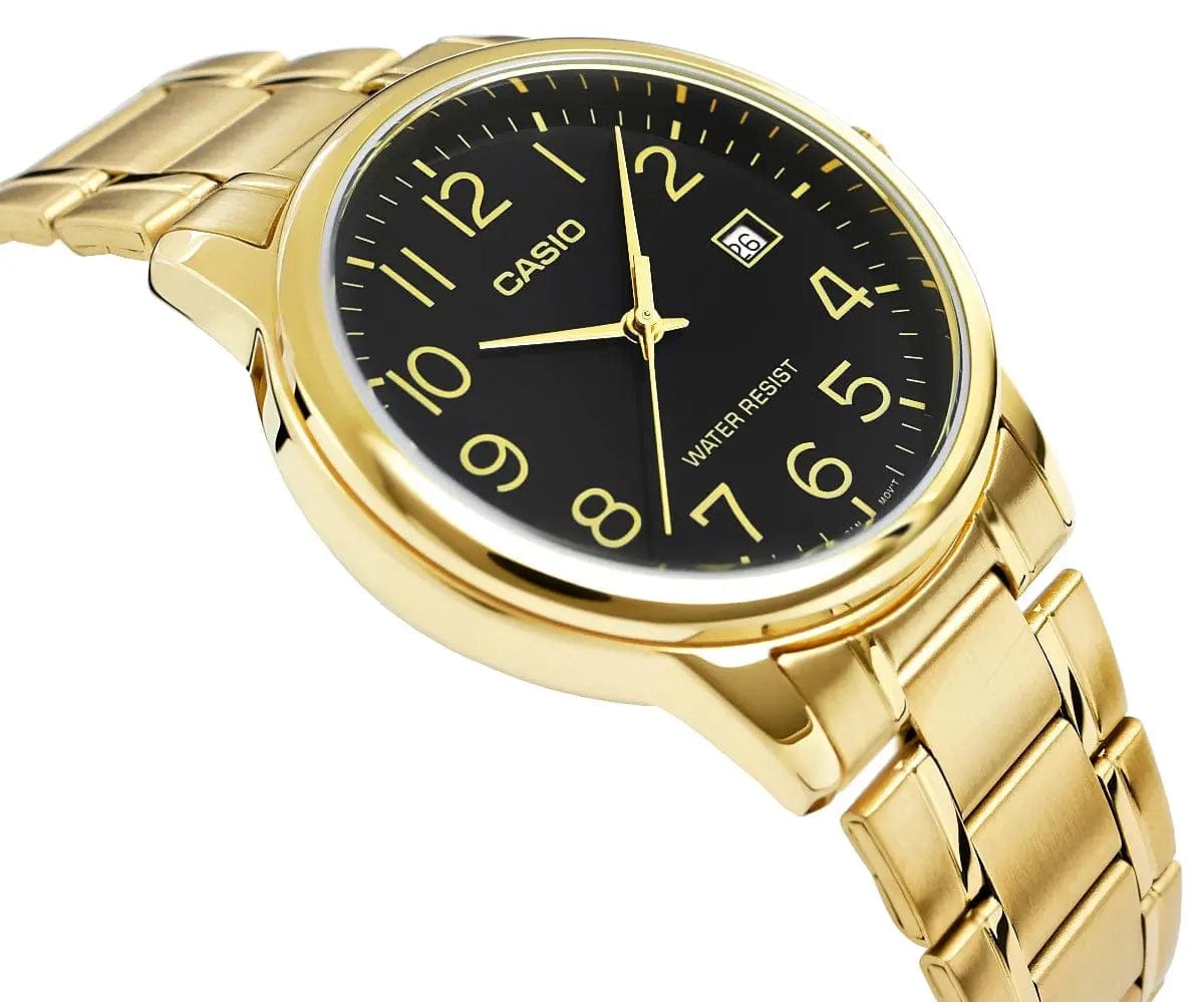 Zegarek Męski Casio MTP-V002G-1BUDF Zegarek Męski Casio MTP-V002G-1BUDF - Lorence 4549526174728